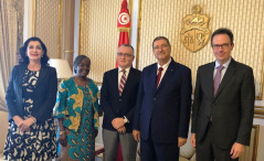 15 September 2019 The Head of the National Assembly’s standing delegation to the Parliamentary Assembly of La Francophonie MA Jadranka Jovanovic in the observation mission for the presidential election in Tunisia
